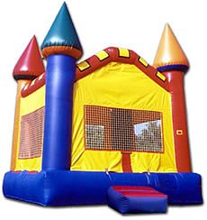 Castle Bounce House - 15' x 15' - Works Great For A Variety Of Party Themes!